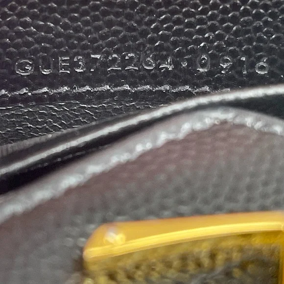 Saint Laurent WOC • Quilted Caviar Leather • Signature Edition - Picture 10 of 12